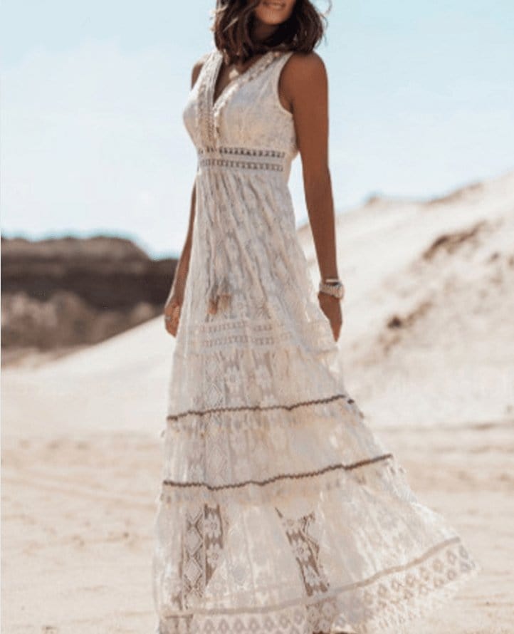 Carmina | Robe élégante de style boho - Floriebelle