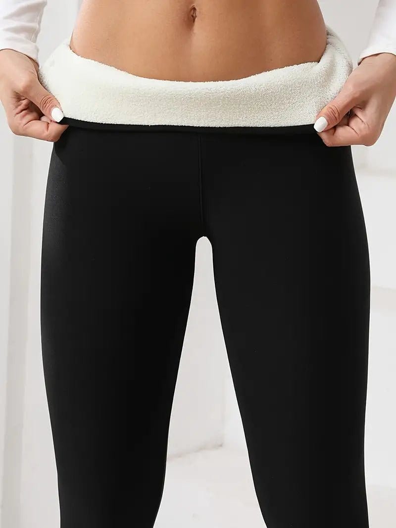 Martine - Leggings Thermiques Sourire - Floriebelle