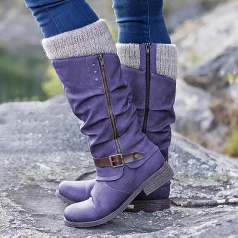 Riva Lefèvre® | Bottes orthopédiques à talon plat - Floriebelle