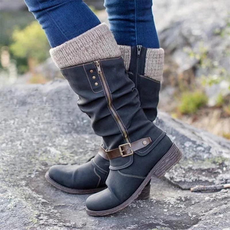 Riva Lefèvre® | Bottes orthopédiques à talon plat - Floriebelle