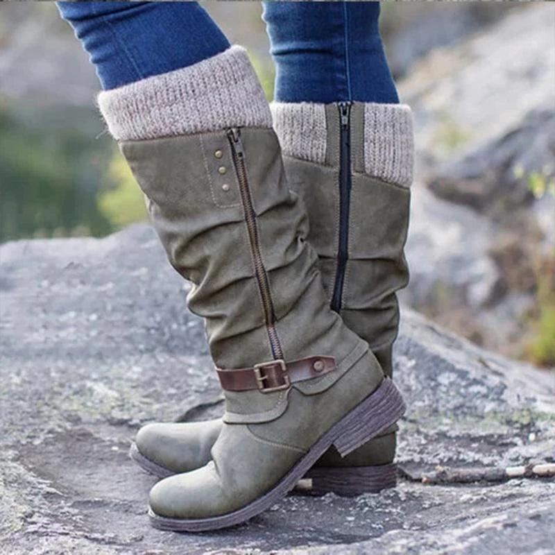 Riva Lefèvre® | Bottes orthopédiques à talon plat - Floriebelle