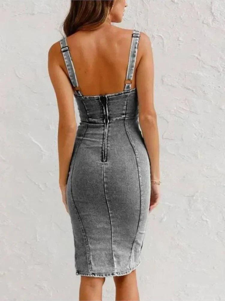 Robe en jean - Floriebelle