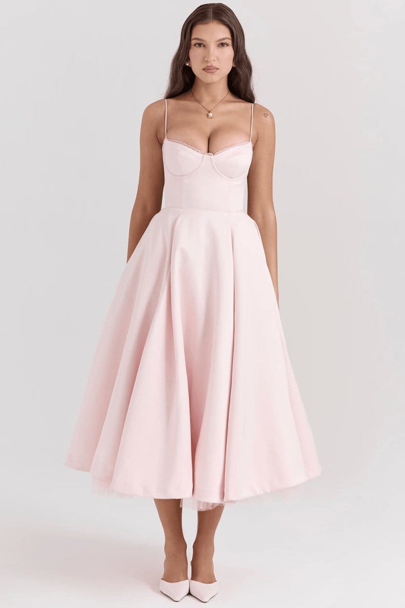 Sophie | Robe Longue Amincissante De Luxe - Floriebelle