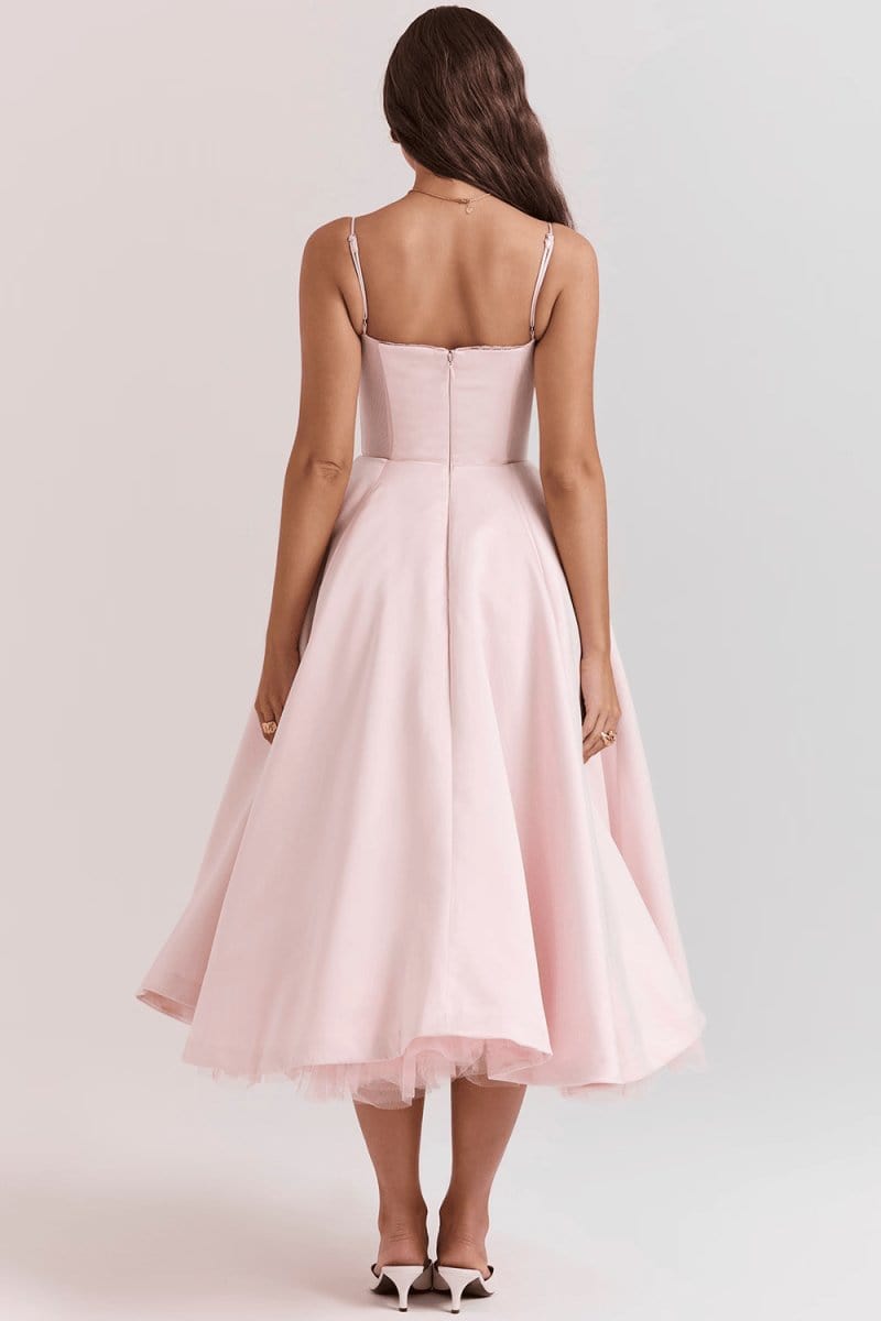 Sophie | Robe Longue Amincissante De Luxe - Floriebelle