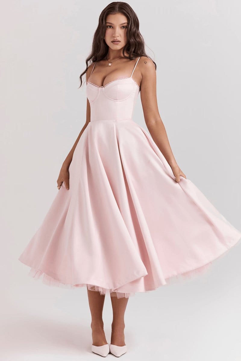 Sophie | Robe Longue Amincissante De Luxe - Floriebelle