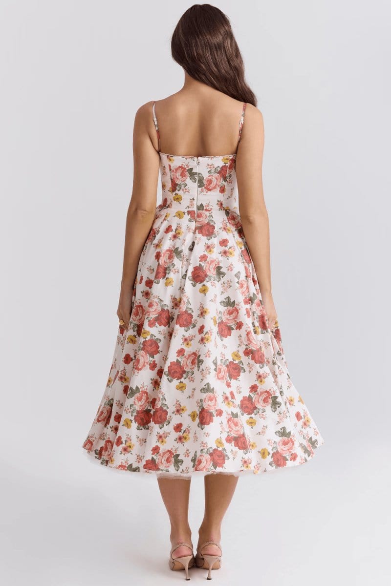 Sophie | Robe Longue Amincissante De Luxe - Floriebelle